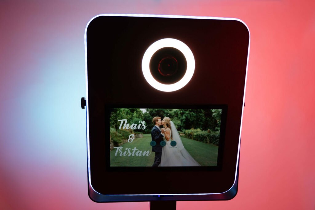 Borne photobooth pour mariage et événement